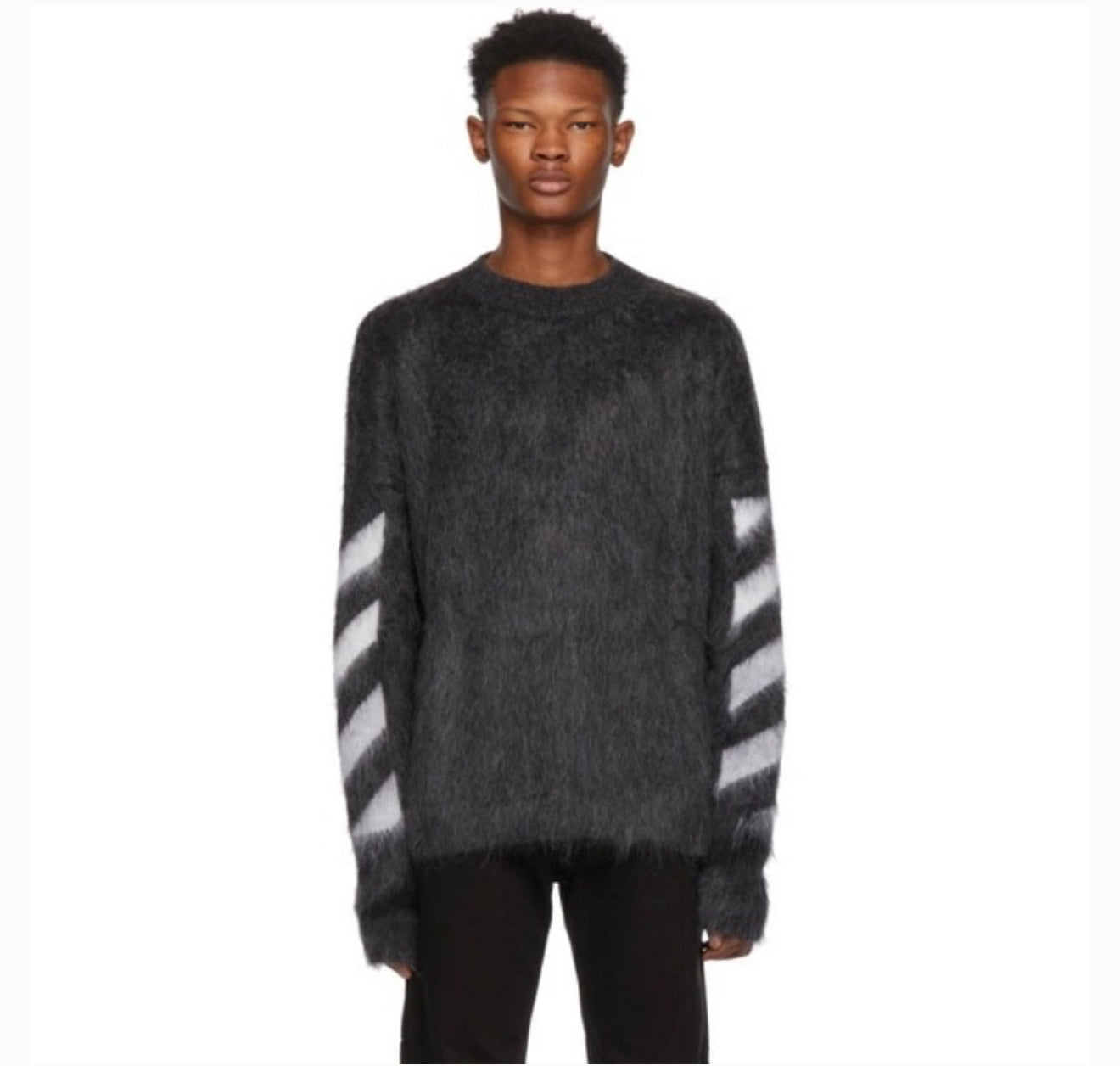 OFF-WHITE MOHAIR SWEATER 2013 COLLECTION