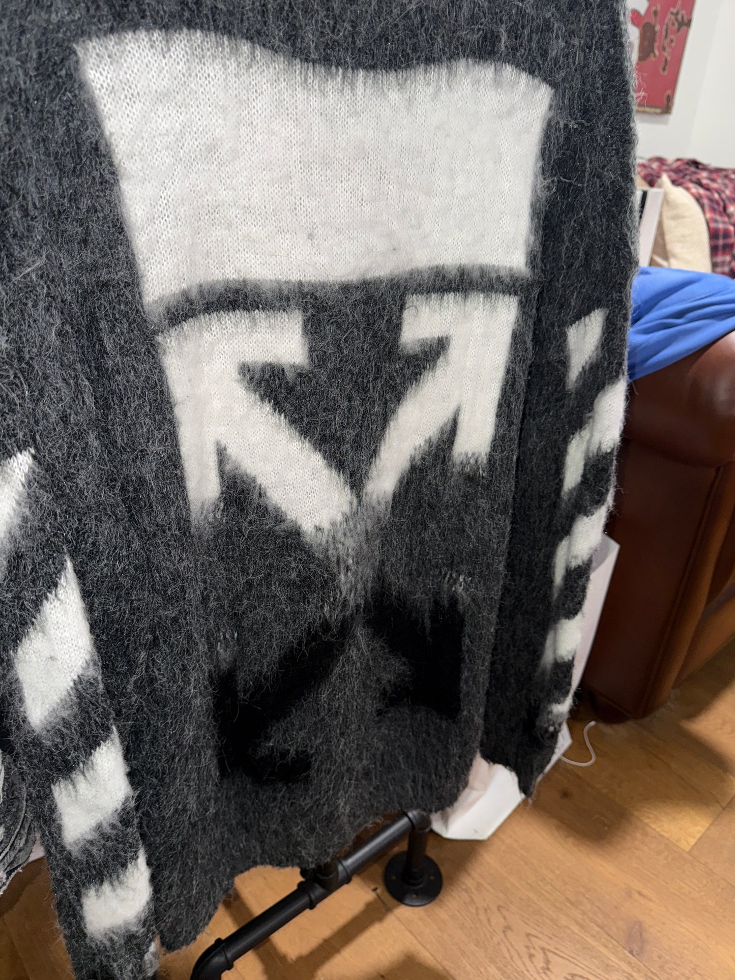 OFF-WHITE MOHAIR SWEATER 2013 COLLECTION