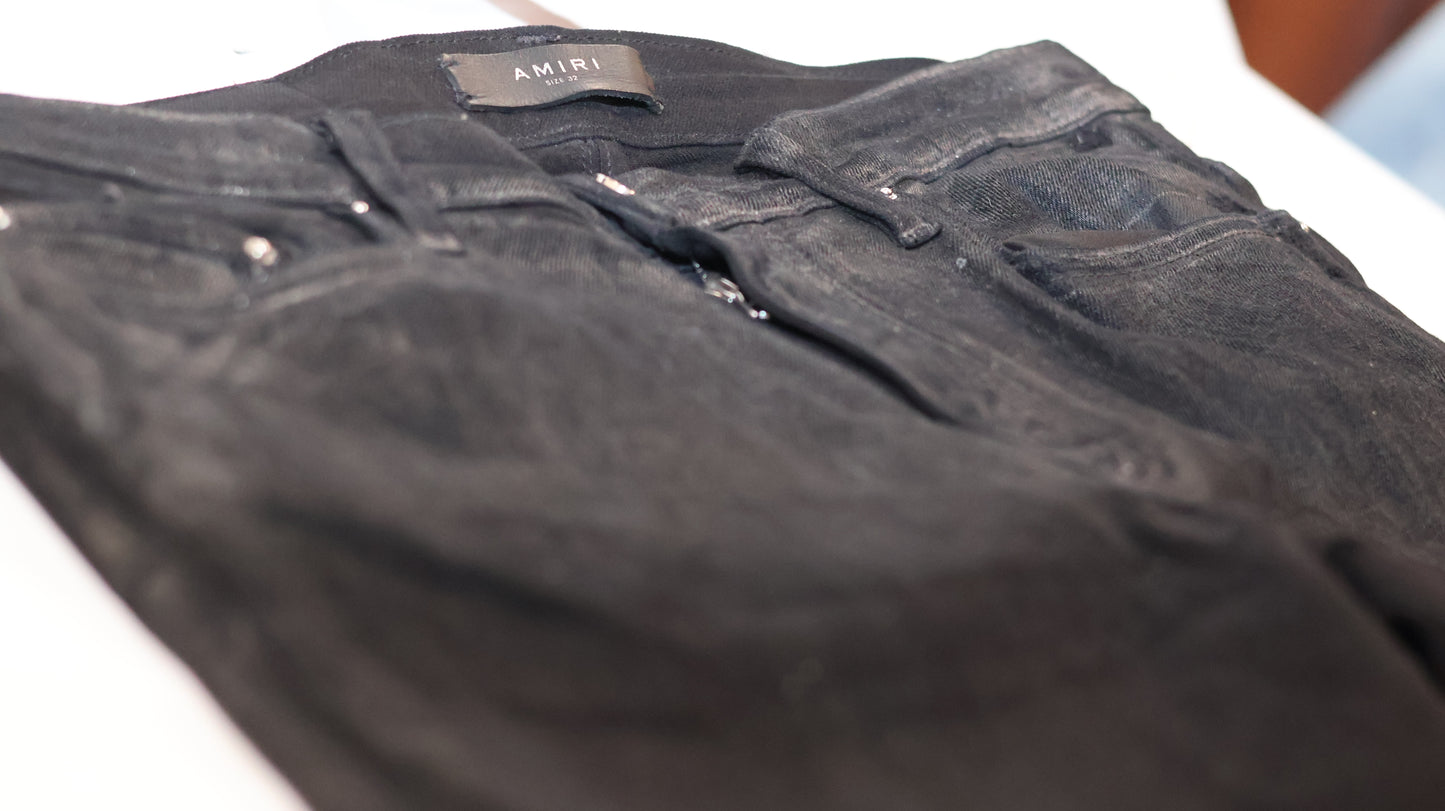AMIRI “Black Indigo” Denim