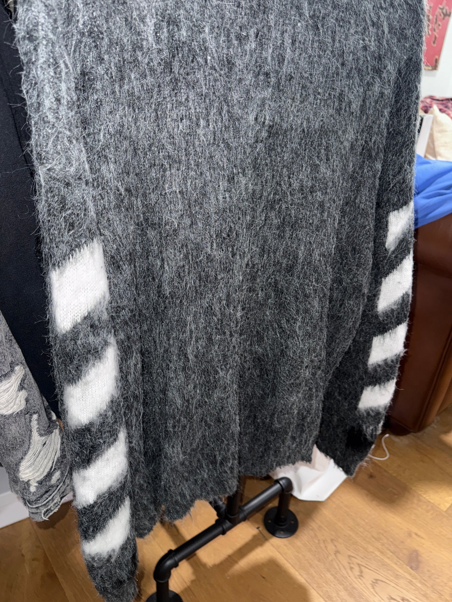 OFF-WHITE MOHAIR SWEATER 2013 COLLECTION