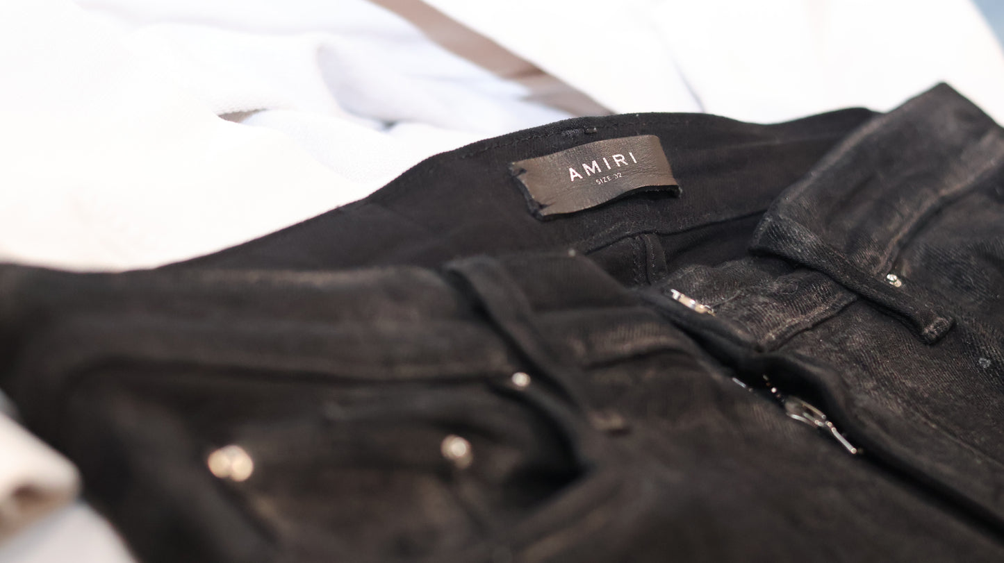 AMIRI “Black Indigo” Denim