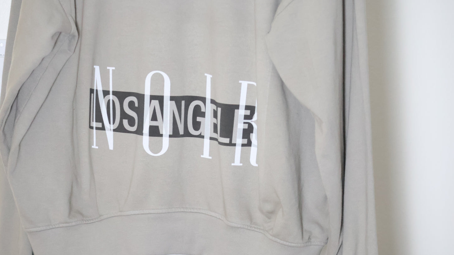 FLOWER Taupe Oversized French Terry Unisex