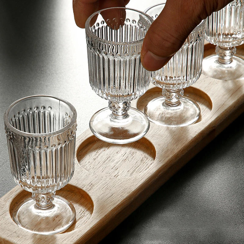 Multiple Styles Glass Cup Luxury Liquor Glass Wine Bar Party Restaurant Home Small Goblet Tasting Small Wine Glasses