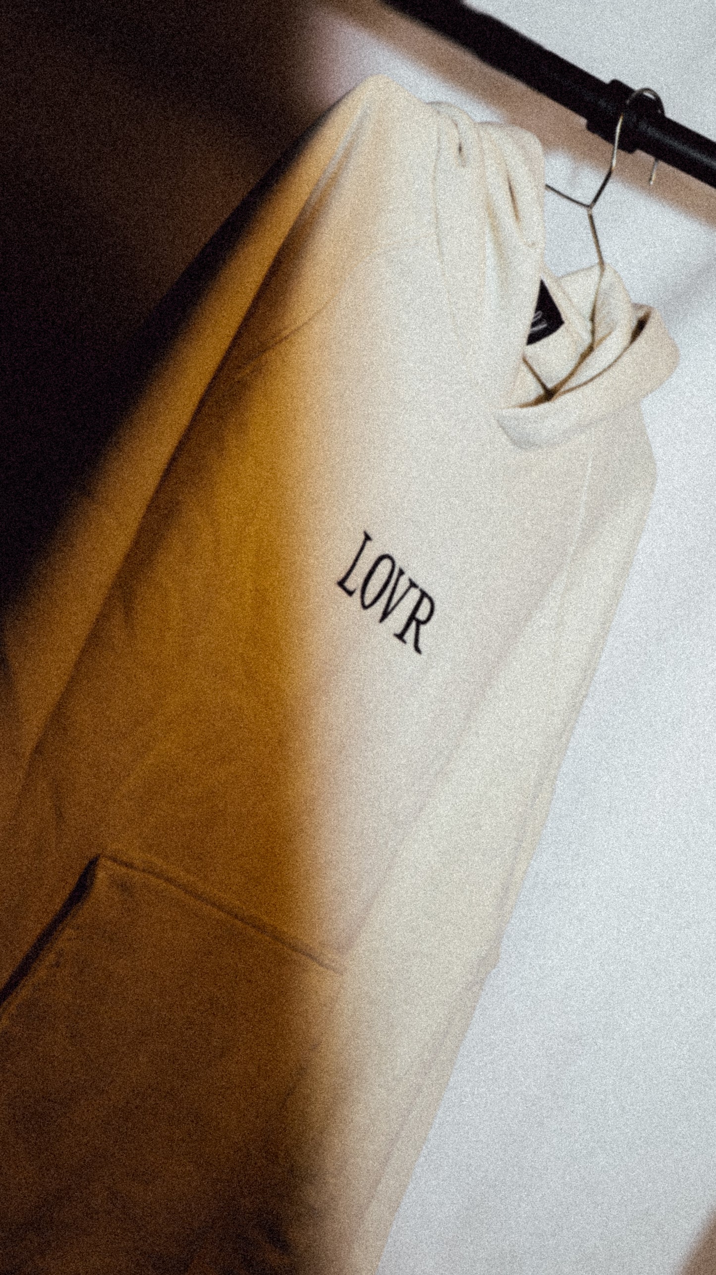 LOVR Parchment Heavyweight French Terry Hoodie