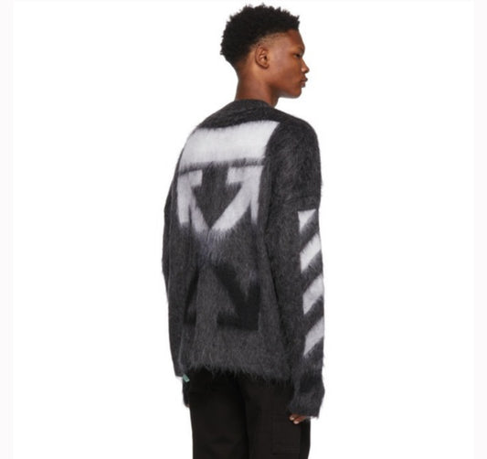 OFF-WHITE MOHAIR SWEATER 2013 COLLECTION