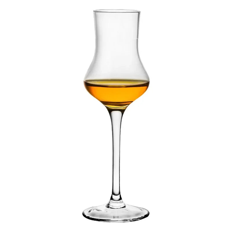 100ml Tulip Goblet with Lid Exquisite Whisky Vodka Brandy Tasting Cup Family Bar Restaurant Banquet Wine Drinkware