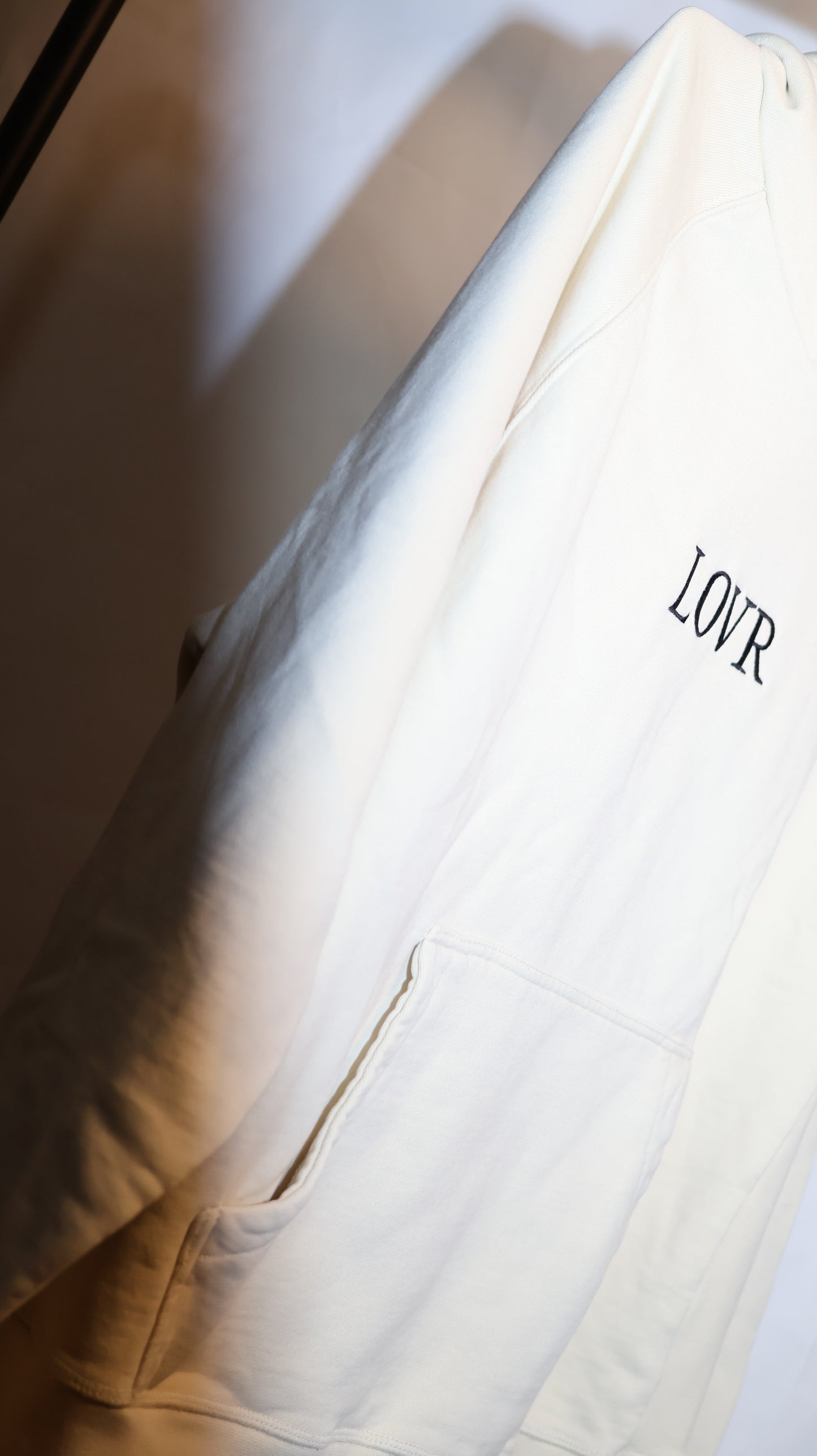 LOVR Parchment Heavyweight French Terry Hoodie